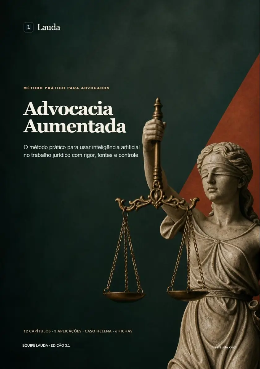 Capa do livro Advocacia Aumentada